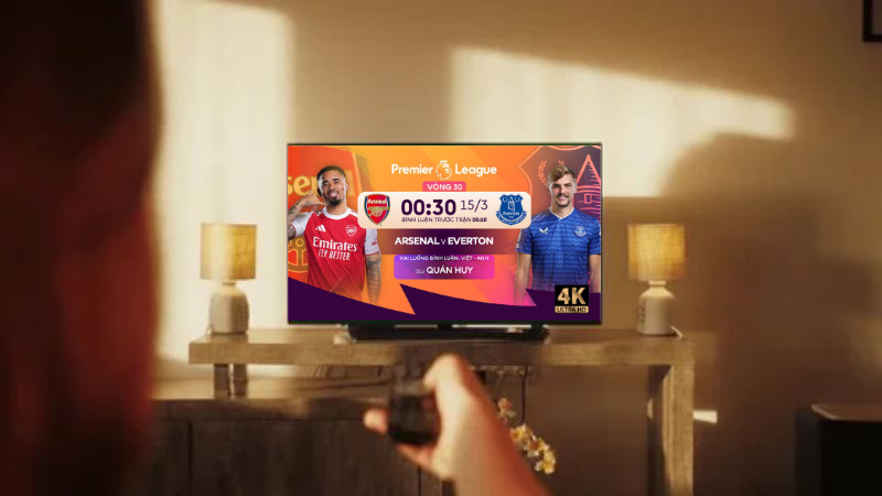 Link xem Arsenal vs Everton (00:30 - 15/03) ở đ&acirc;u, k&ecirc;nh n&agrave;o?