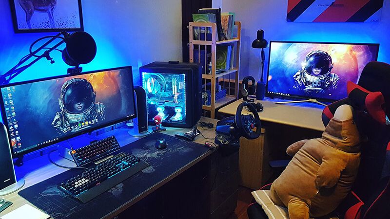 Góc gaming xịn sò giúp chiến game mượt và thể hiện cá tính riêng