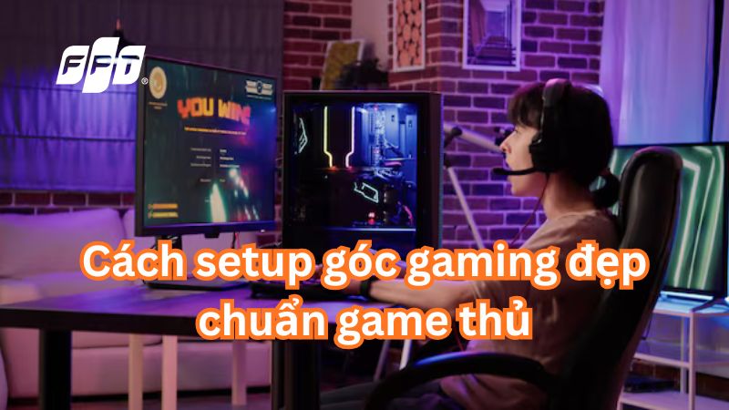 C&aacute;ch setup g&oacute;c gaming đẹp v&agrave; chuy&ecirc;n nghiệp chuẩn game thủ