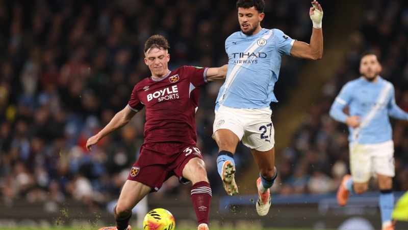 Dự đoán kết quả trận West Ham vs Man City