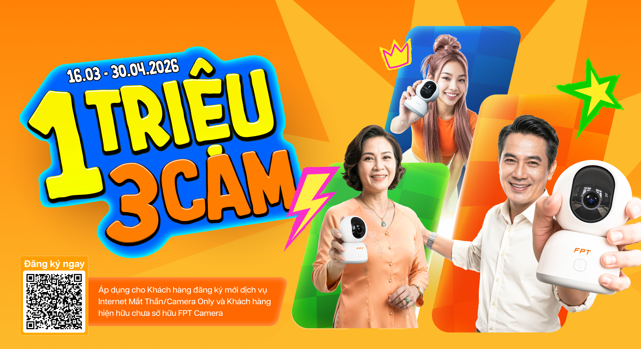 &ldquo;1 Triệu 3 Cam&rdquo; của FPT trở lại: Giải ph&aacute;p camera an ninh th&ocirc;ng minh với chi ph&iacute; tối ưu