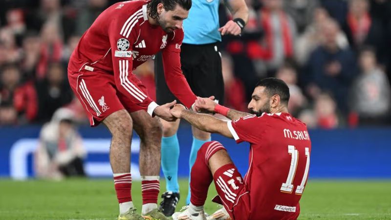 Salah dính chấn thương nhẹ ở trận gặp Galatasaray ngày 19/3