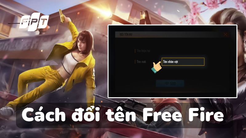 C&aacute;ch đổi t&ecirc;n Free Fire nhanh gọn, d&ugrave;ng k&yacute; tự đặc biệt cực dễ
