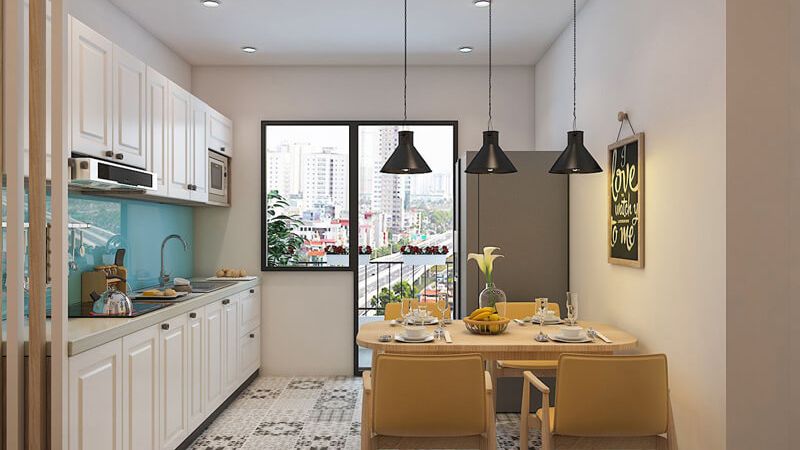 Bếp gọn gàng giúp tài chính vững vàng