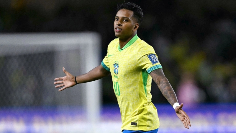Tiền đạo Rodrygo không thể tham dự World Cup 2026 vì chấn thương