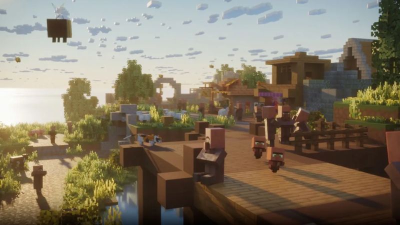 Minecraft Dungeons 2 hé lộ đồ họa ấn tượng