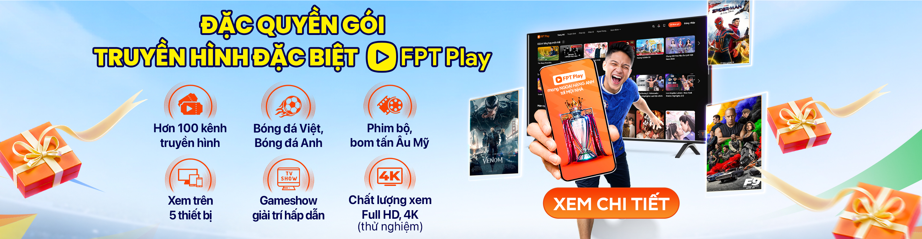 Gói cước VVIP1 FPT Play