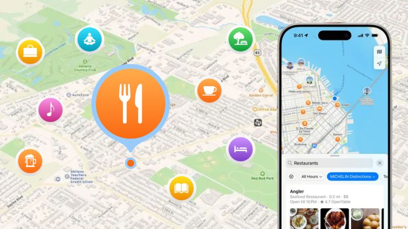 Cách thức hiển thị của Ads trên Apple Maps