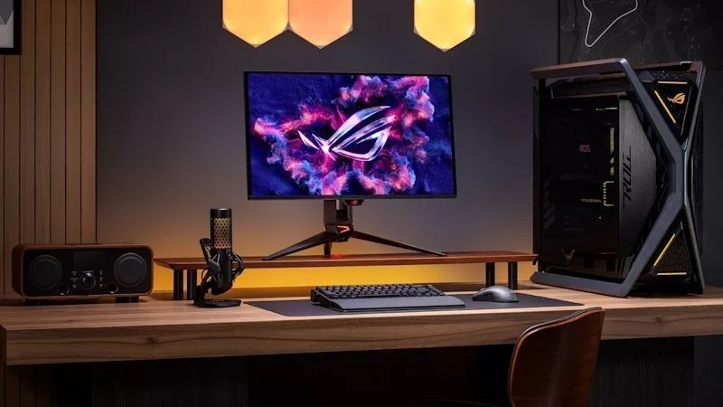 ASUS ROG Swift OLED PG27UCDM với nền QD-OLED 4K và tần số quét 240Hz