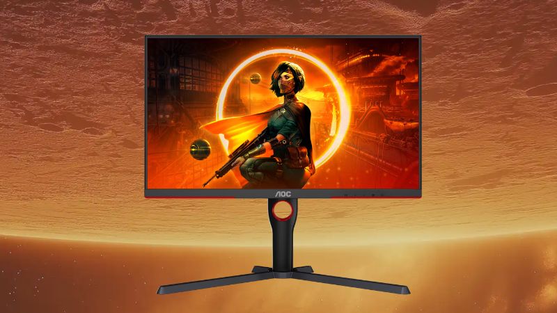 Màn hình gaming AOC Q27G3XMN mang lại hình ảnh rực rỡ trong tầm giá