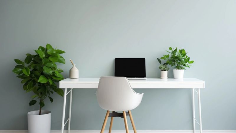 Không gian học tập hiện đại, ít chi tiết thừa