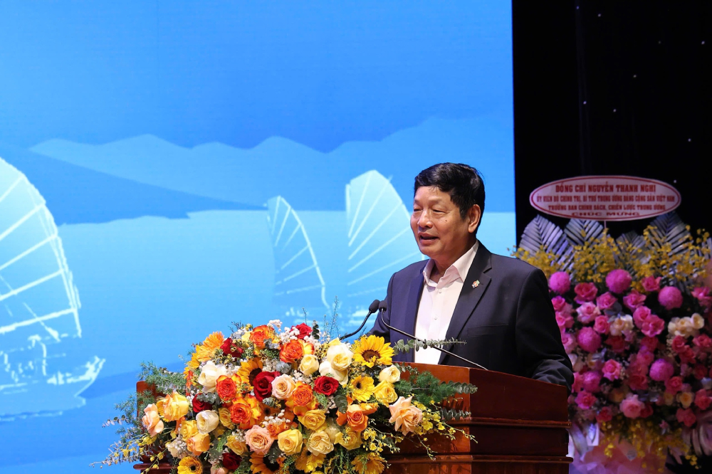 Chủ tịch HĐQT Tập đoàn FPT Trương Gia Bình phát biểu tại sự kiện (Ảnh: FPT)