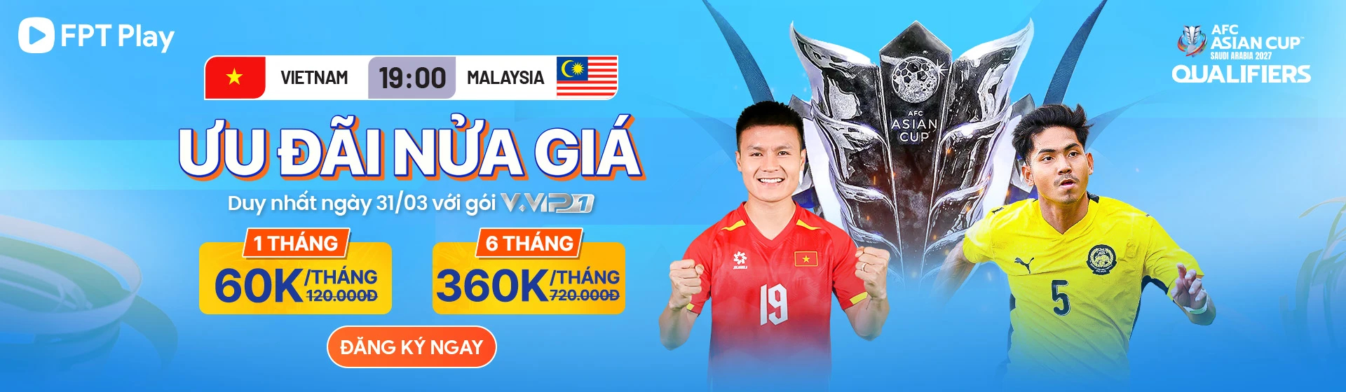 Banner gói ưu đãi FPT Play VVIP 1