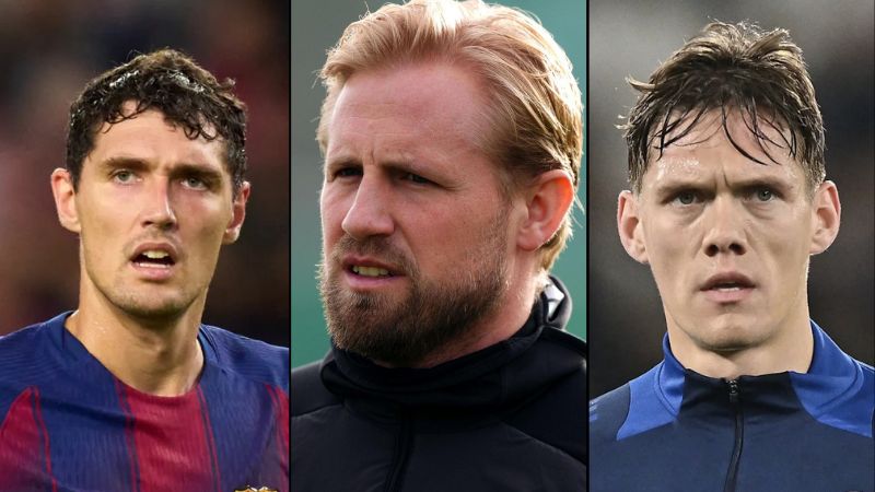 Christensen, Schmeichel và Vestergaard vắng mặt ở bên phía Đan Mạch trận này