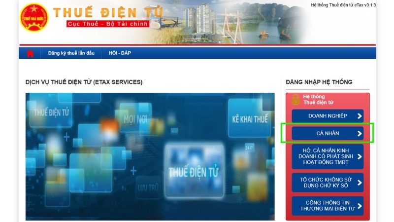 Tra cứu thông tin người nộp thuế trên hệ thống thuedientu.gdt.gov.vn