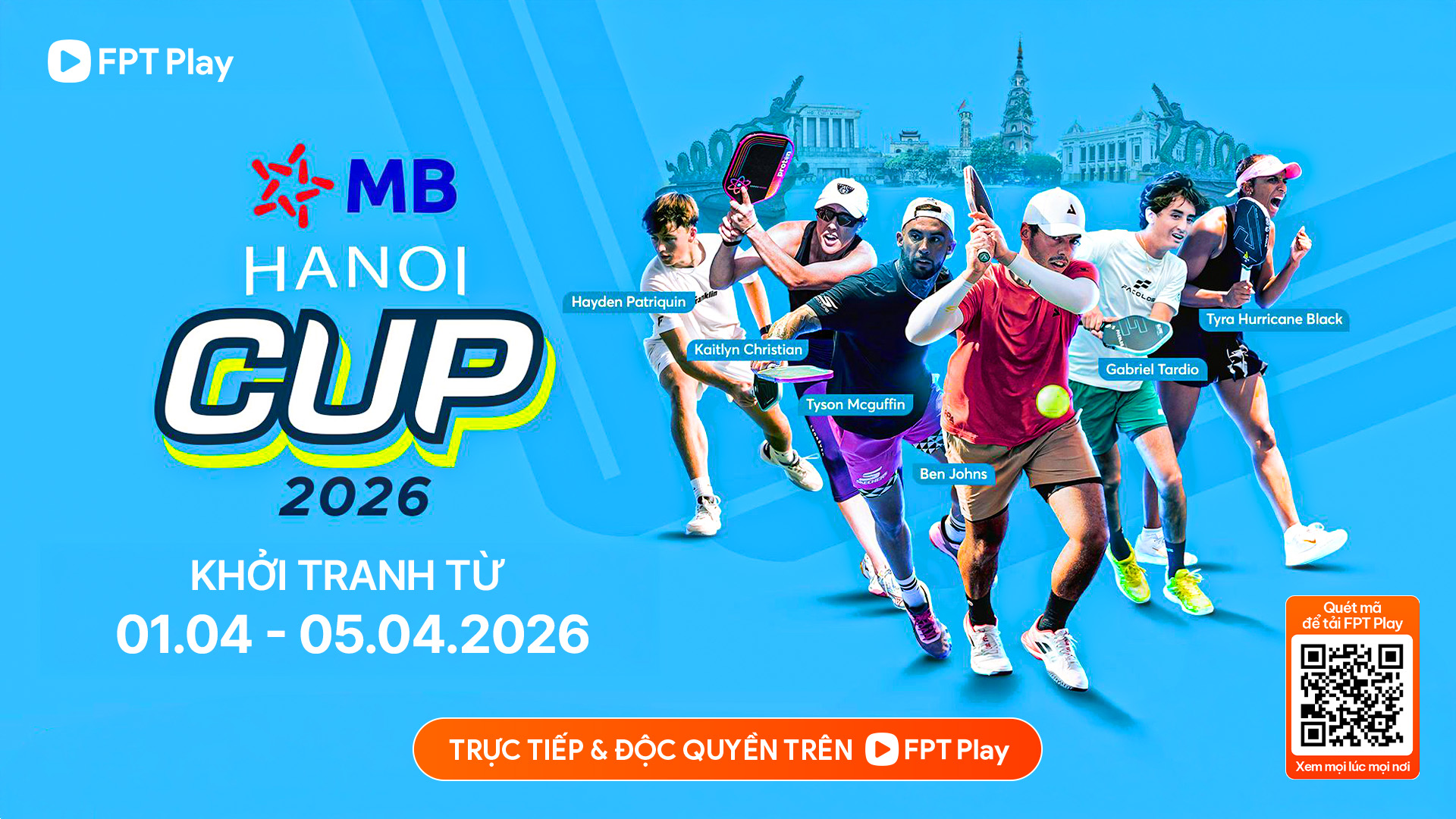 FPT Play độc quyền sản xuất v&agrave; ph&aacute;t s&oacute;ng giải PPA Asia 1000 tại H&agrave; Nội