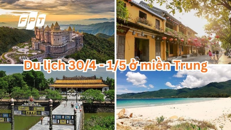 C&aacute;c địa điểm du lịch 30/4 1/5 ở miền Trung hấp dẫn nhất 2026