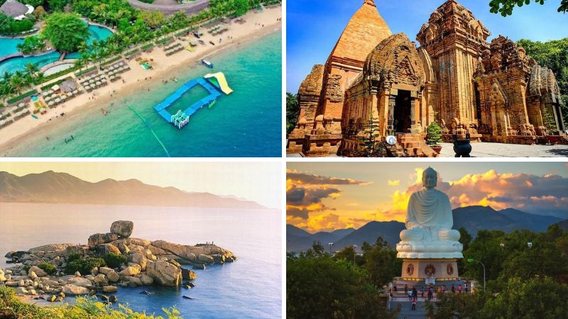 Chiêm ngưỡng Hòn Tằm, Tháp Bà Ponagar, Hòn Chồng và Chùa Long Sơn