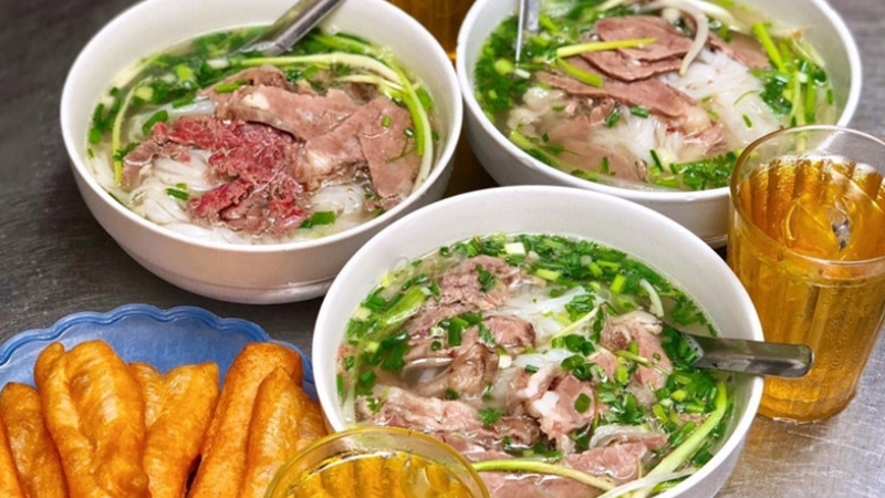 Phở Hà Nội - món ăn quen thuộc của Hà thành