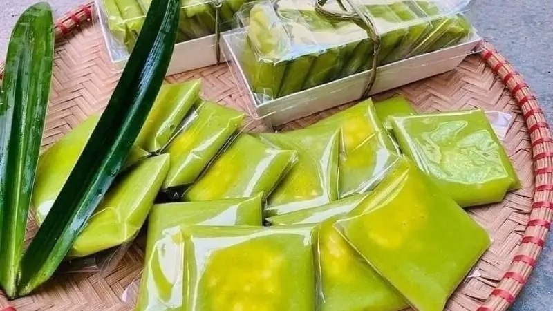 Bánh cốm thức quà bình dị, dân dã của Hà Nội