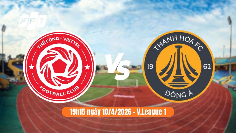Nhận định, link xem Thể C&ocirc;ng vs Thanh H&oacute;a (10/4) - V.League