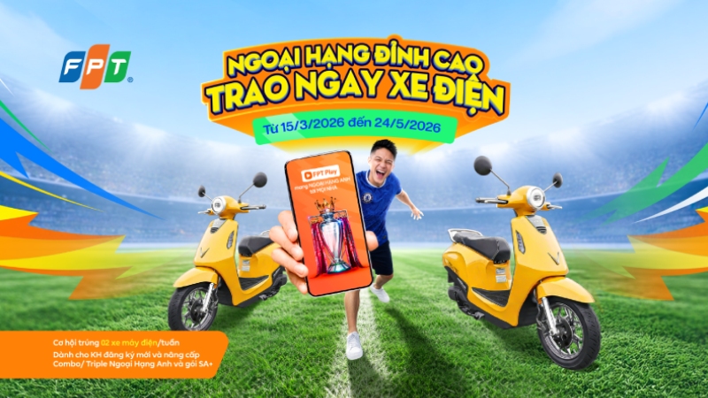 Ngoại Hạng đỉnh cao - Trao ngay xe điện