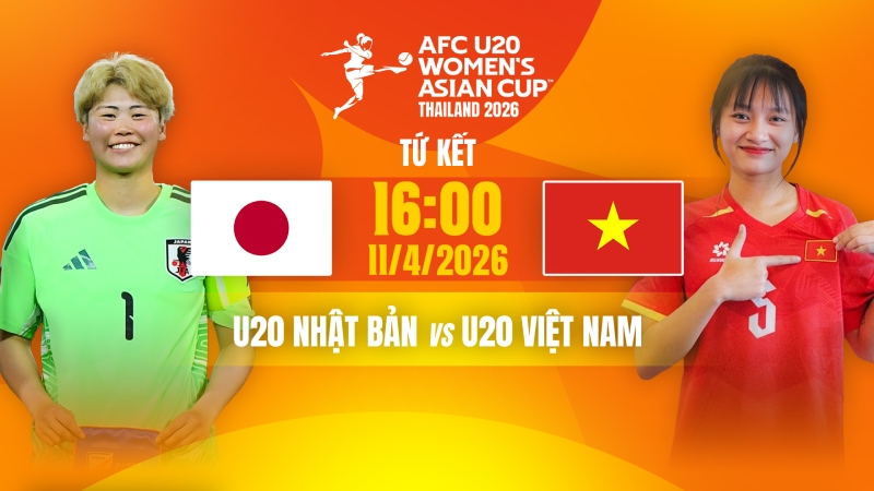 U20 nữ Việt Nam vs Nhật Bản (16h00 ng&agrave;y 11/4): Nhận định, link xem