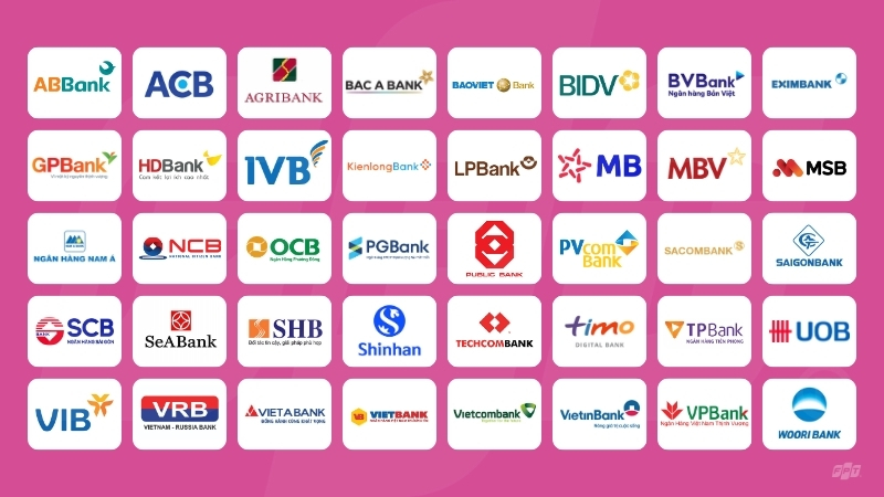 MoMo hỗ trợ liên kết với hơn 40 ngân hàng nội địa phổ biến