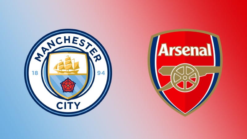 Trận đấu giữa Arsenal vs Man City được đánh giá là đại chiến kịch tính bậc nhất Ngoại hạng Anh