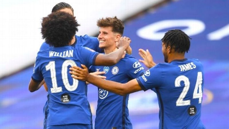 Chelsea thắng 3 - 1 trước MU tại FA Cup ngày 20/07/2020