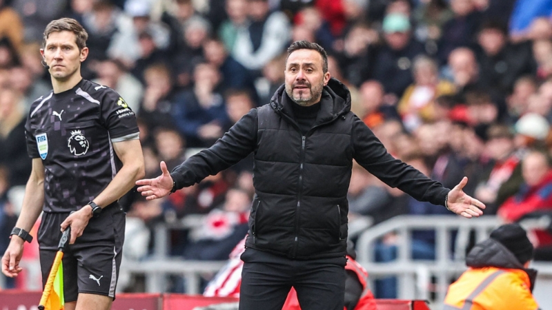 Tân HLV Roberto De Zerbi bắt đầu nhiệm vụ tại Tottenham bằng thất bại 0-1 trước Sunderland