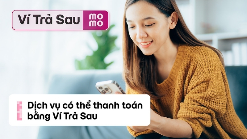 Nguồn tiền từ ví trả sau MoMo hỗ trợ chi trả các hóa đơn sinh hoạt hằng ngày