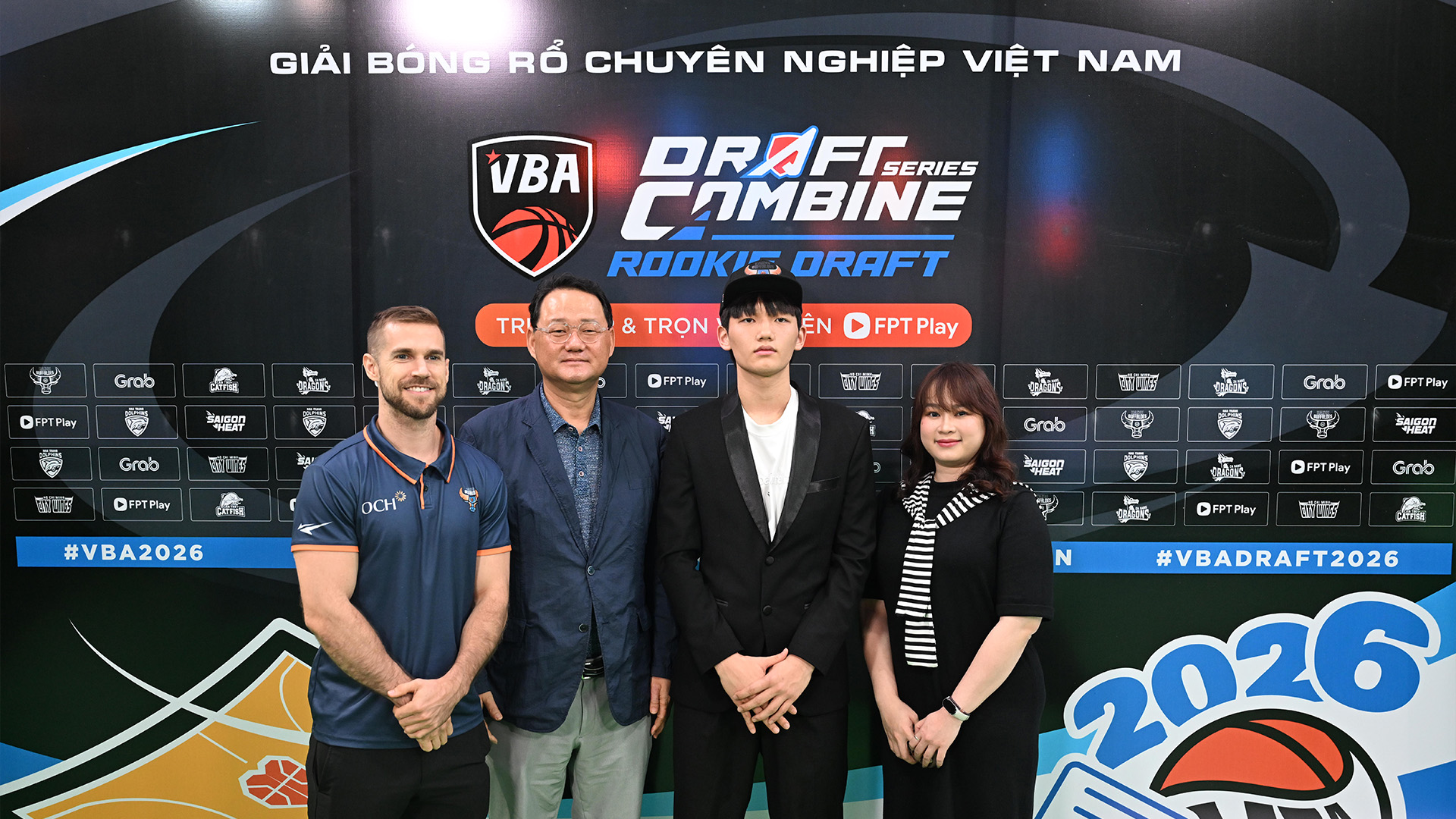 Kết quả sự kiện VBA Rookie Draft 2026 do VBA v&agrave; FPT Play phối hợp tổ chức