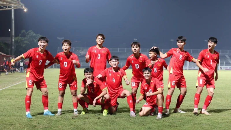U17 Việt Nam v&agrave;o chung kết U17 Đ&ocirc;ng Nam &Aacute; sau khi thắng &Uacute;c