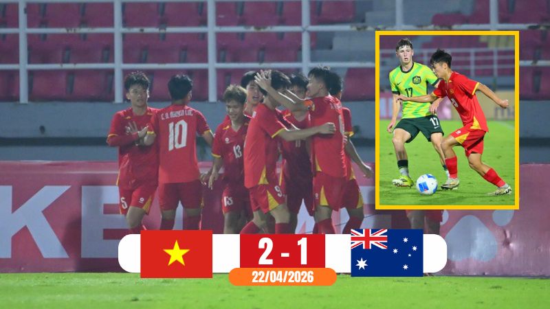 Bàn thắng quyết định đã đưa U17 Việt Nam vào chung kết