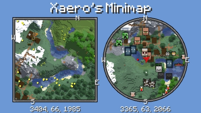 Bản đồ nhỏ gọn ở góc màn hình giúp định hướng dễ dàng trong mọi hành trình