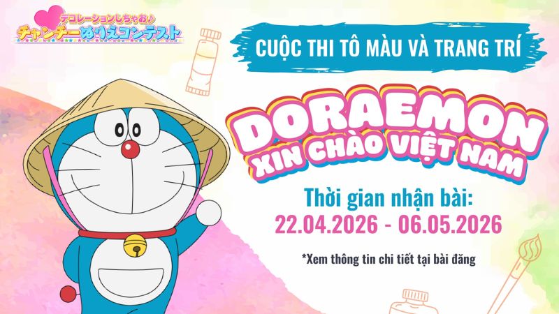 Cuộc thi tô màu đang được phát động tại Việt Nam