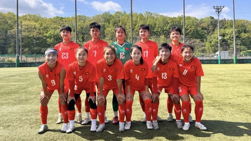 Đội tuyển U17 nữ Việt Nam đã sẵn sàng thi đấu
