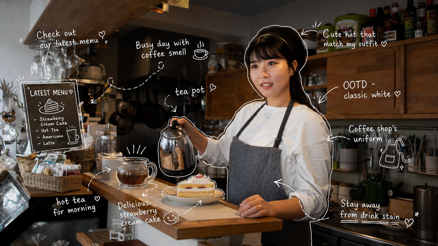 Cách tạo ảnh chú thích vẽ tay bằng ChatGPT với câu lệnh tiếng Anh