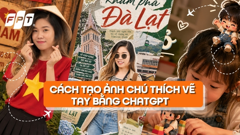 B&iacute; k&iacute;p "sống ảo": C&aacute;ch tạo ảnh ch&uacute; th&iacute;ch vẽ tay bằng ChatGPT