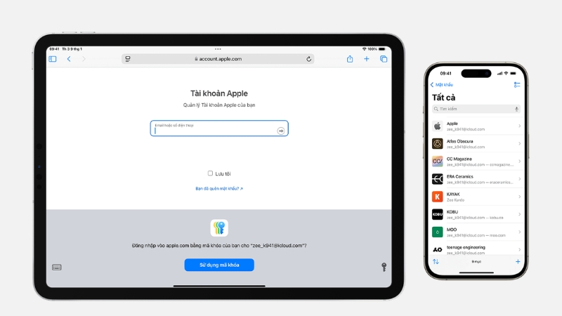 Ứng dụng Mật khẩu (Password)