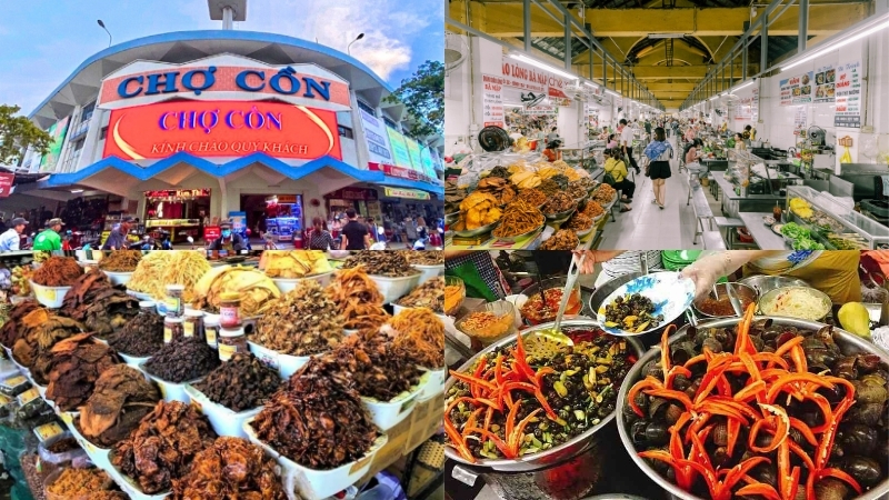 Chợ Cồn phù hợp với những ai muốn khám phá ẩm thực bình dân của Đà Nẵng