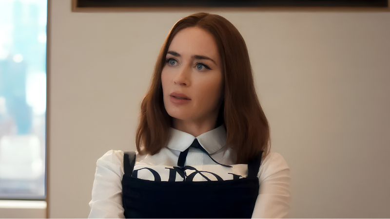 Emily Blunt trong vai nữ giám đốc sắc sảo Emily Charlton. (Ảnh: 20th Century Studios)