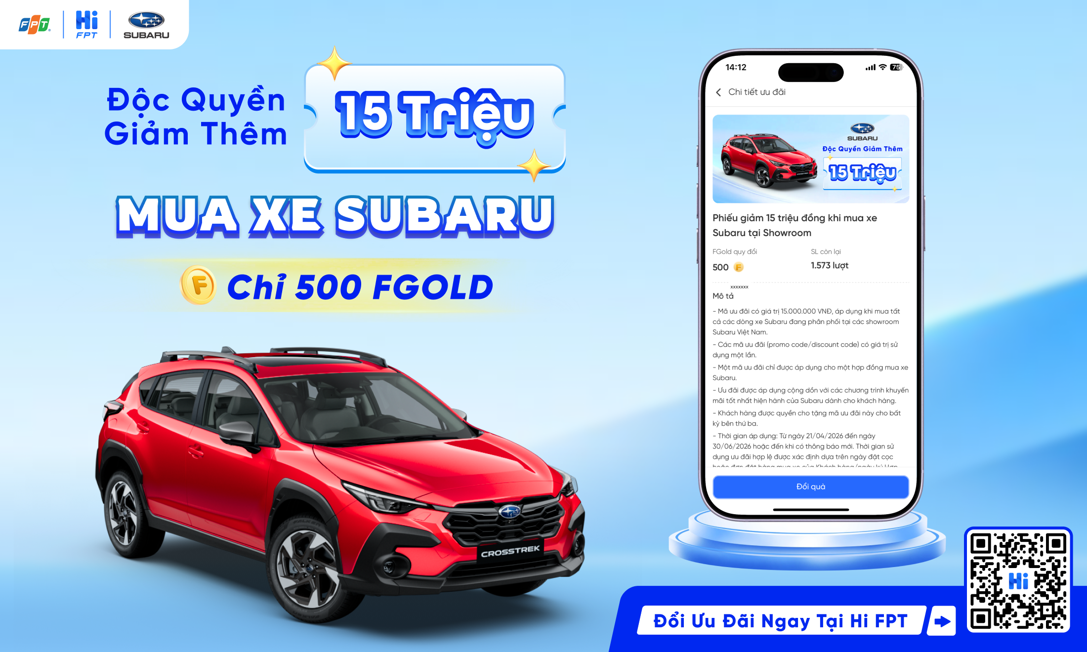 An to&agrave;n c&ugrave;ng Subaru - Tối ưu chi ph&iacute; c&ugrave;ng FPT Telecom
