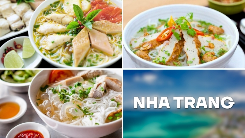 Các món bún cá, bún sứa, bánh canh phù hợp cho bữa sáng hoặc bữa trưa nhẹ