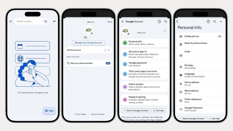 Quy trình 4 bước đổi tên Google Meet nhanh chóng ngay trên ứng dụng điện thoại