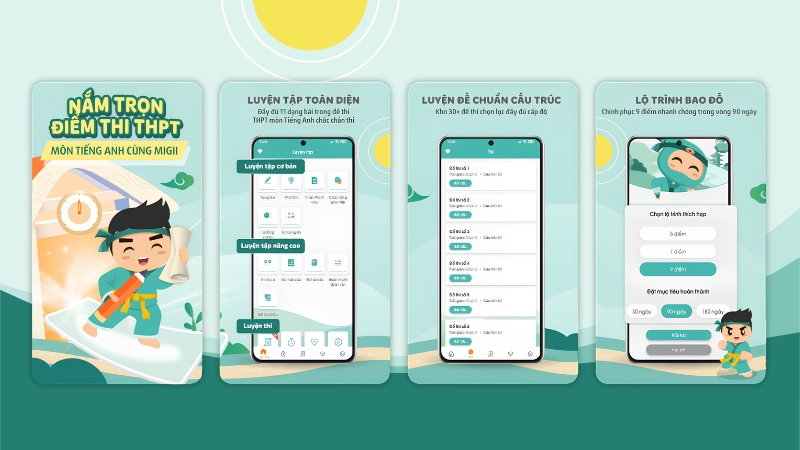 App chuyên sâu môn tiếng Anh giúp học sinh cải thiện phần kiến thức còn yếu