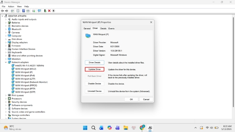 Update Driver