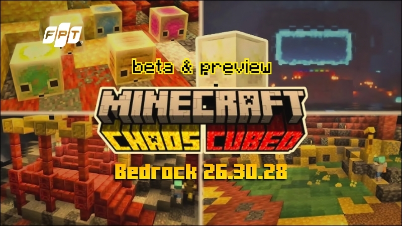 C&aacute;ch tải Minecraft Bedrock 26.30.28 beta v&agrave; bản preview mới nhất