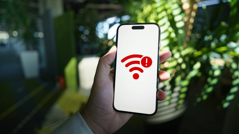 Thiết bị có sóng Wifi nhưng không tải được trang web là dấu hiệu đường truyền đang có vấn đề, không phải lỗi của riêng thiết bị
